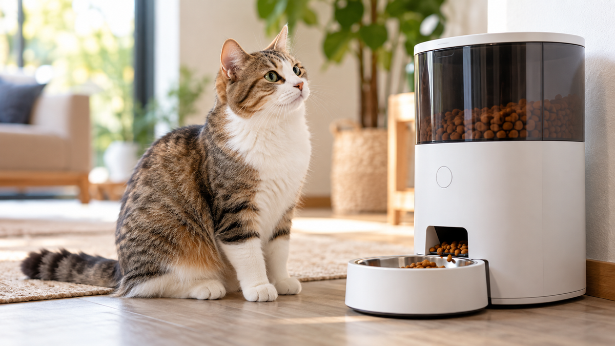 Are Automatic Feeders Good for Cats?