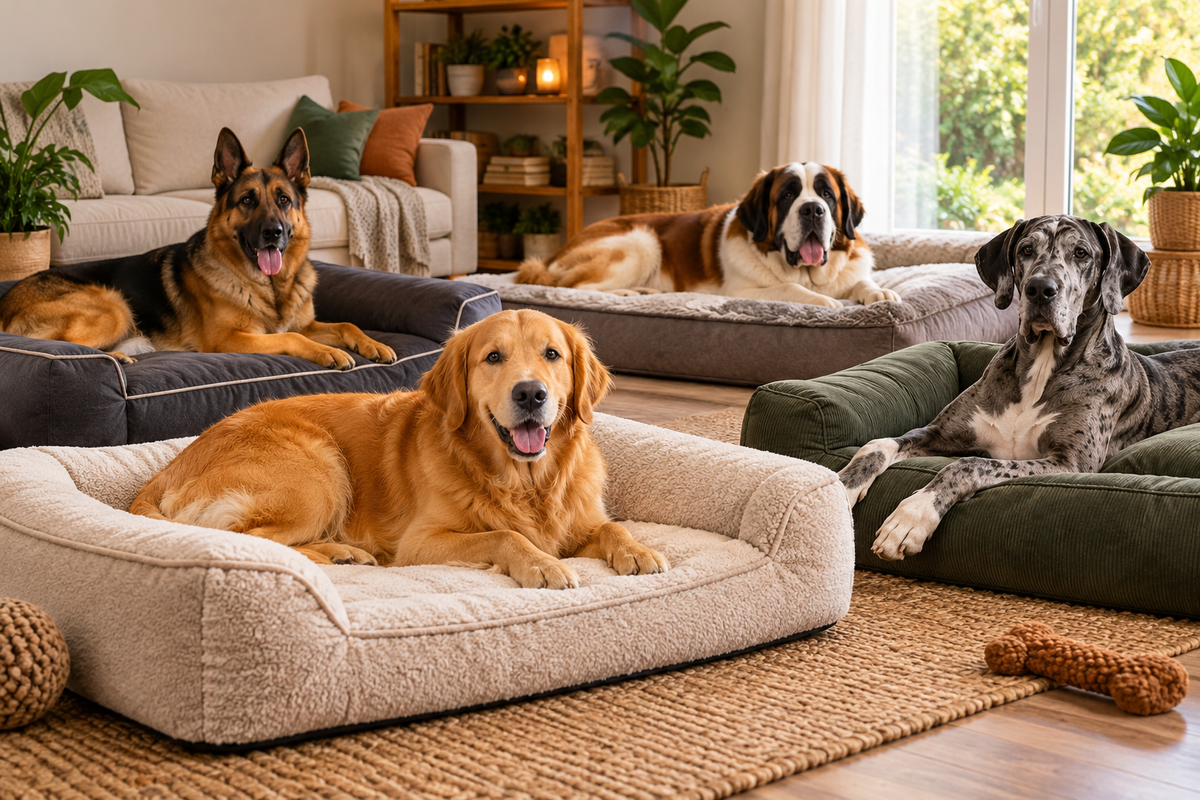 Best Dog Beds for Large Dogs: Complete Guide