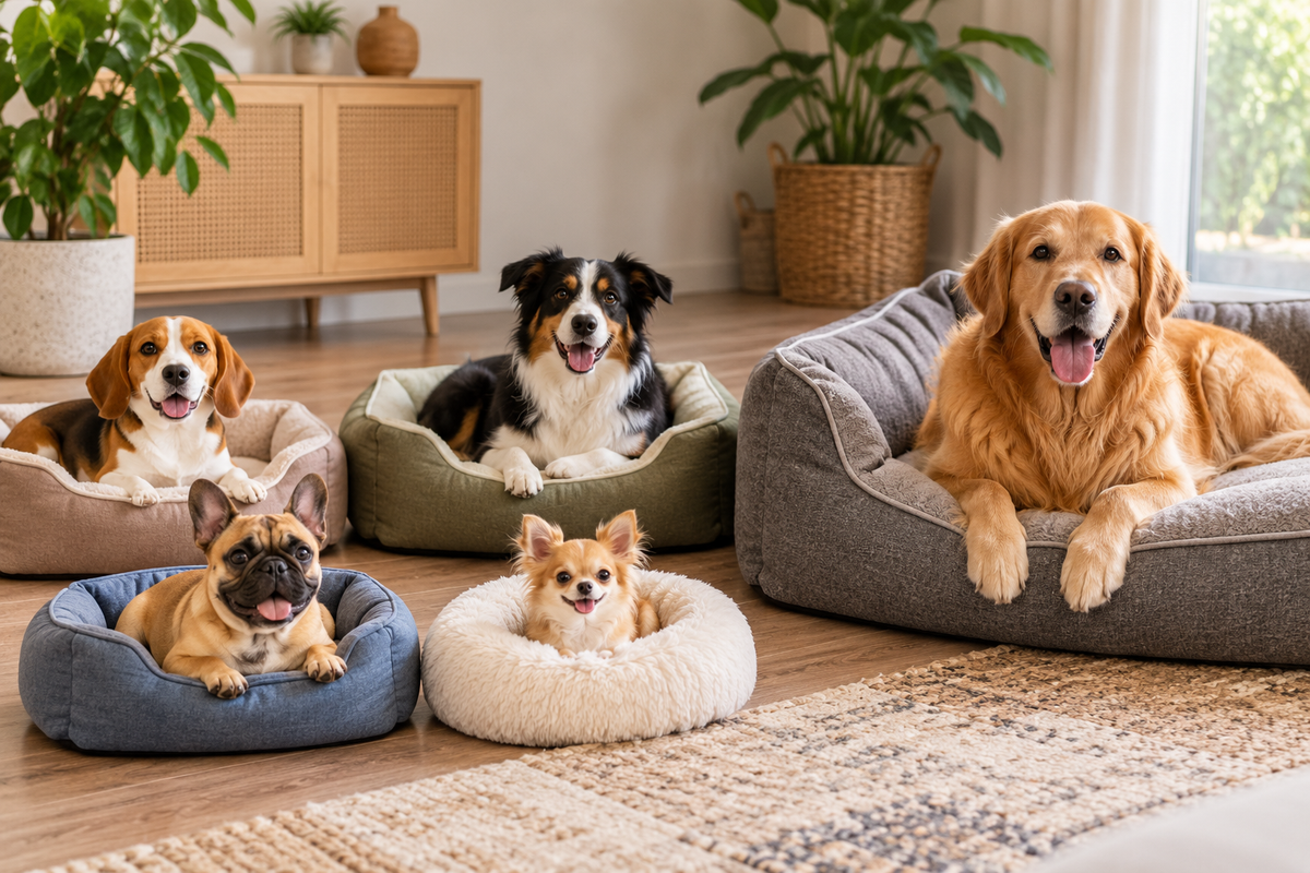 Dog Bed Size Guide by Breed: How to Choose the Right Bed for Your Dog