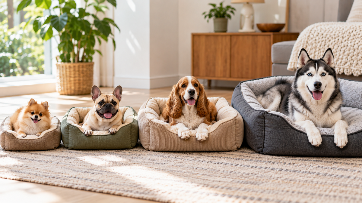 What Size Dog Bed Does My Dog Need?