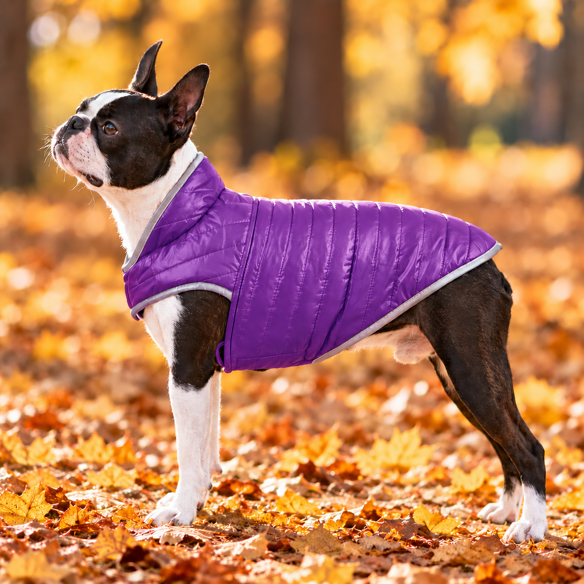 Lightweight Quilted Puffer Jacket for Dogs