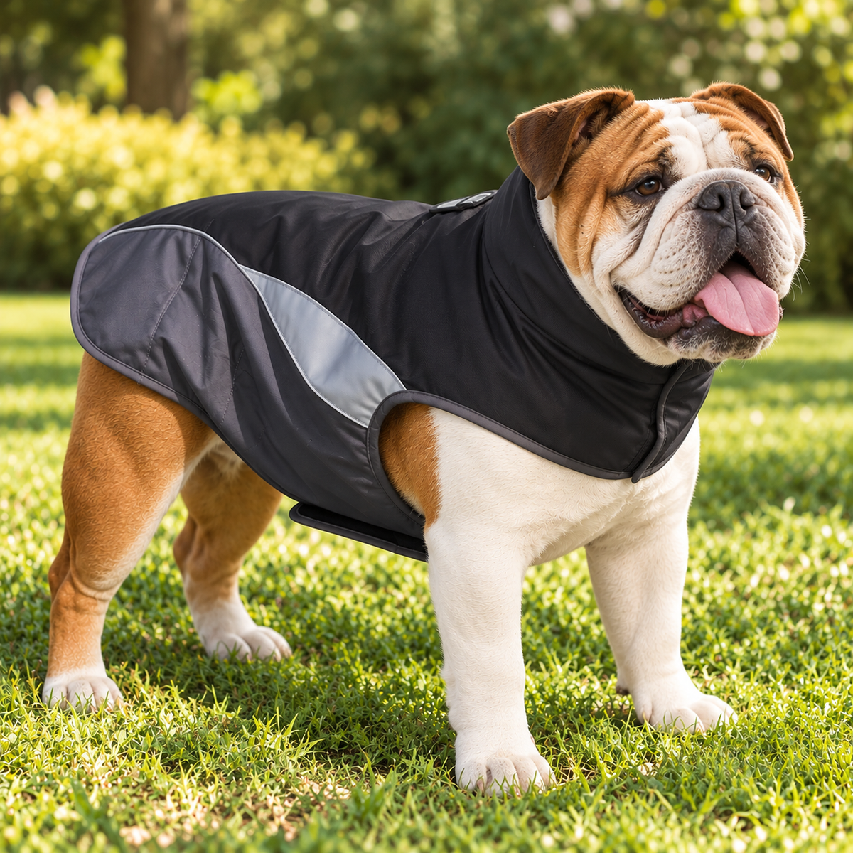 Warm Dog Coat with Full Back Coverage