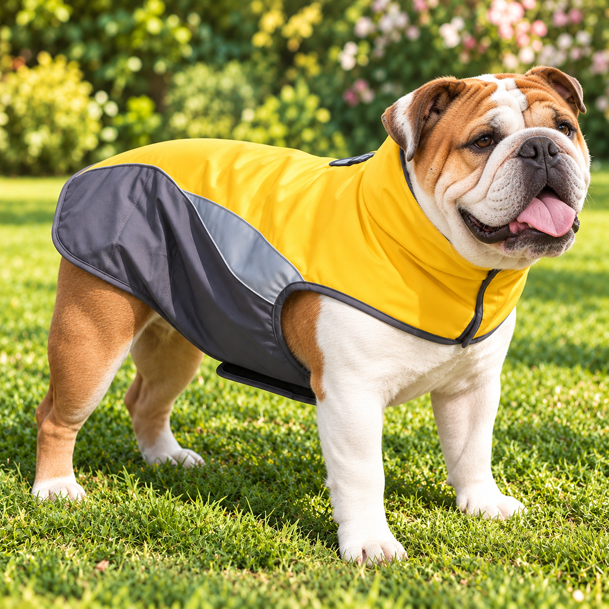 Warm Dog Coat with Full Back Coverage