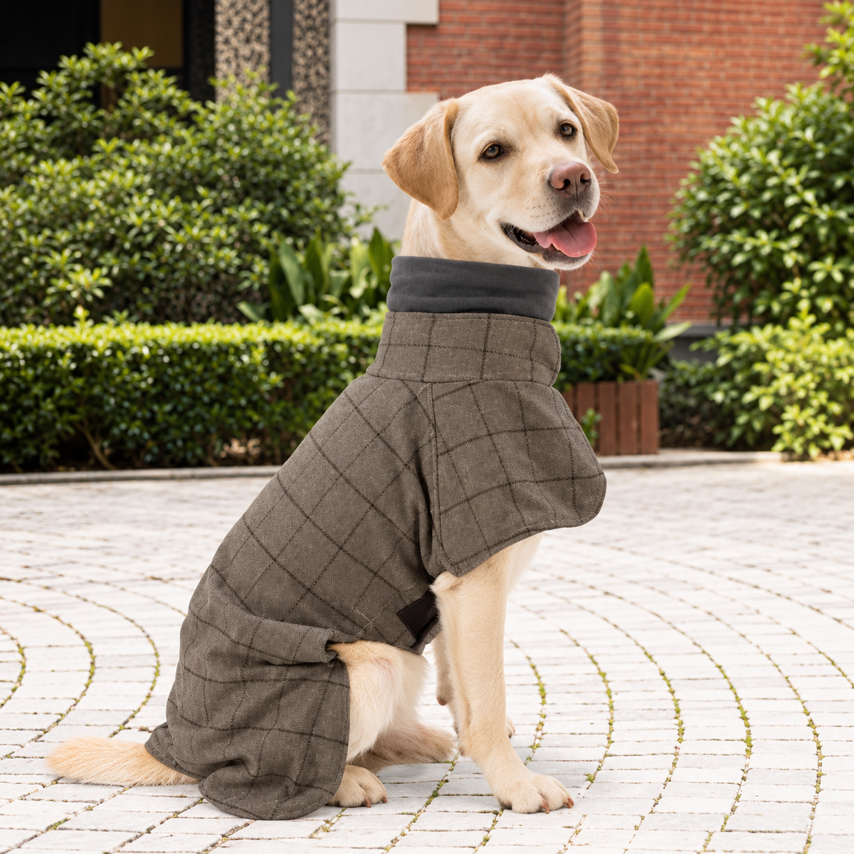 Warm Padded Dog Coat for Autumn and Winter