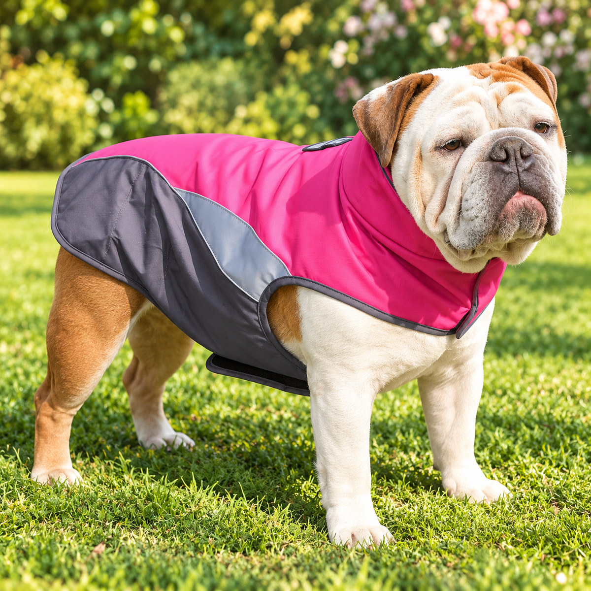 Warm Dog Coat with Full Back Coverage